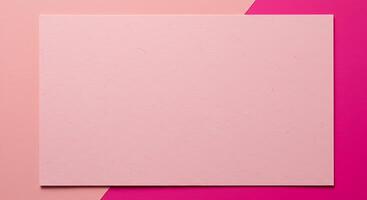 A pink square on a pink and white background photo