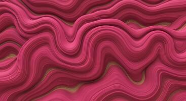 Abstract pink waves background photo
