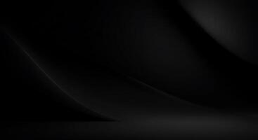 Black abstract background with a dark background photo