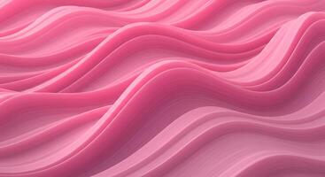 3d rendering of a pink wave pattern photo