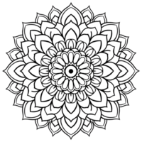 Mandala Pattern With Transparent Background png