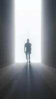 Man Walk Shine Vertical video
