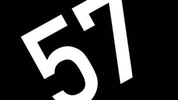 60 Second Digital Clock Countdown Timer video