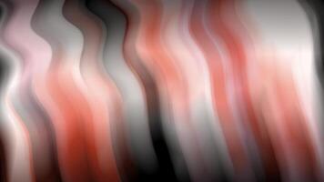Wavy background animation with red, white, and black flowing lines. Dynamic and smooth motion creates an abstract backdrop, ideal for presentations, lower thirds, or artistic visuals. video