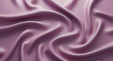 A purple fabric with wavy folds photo
