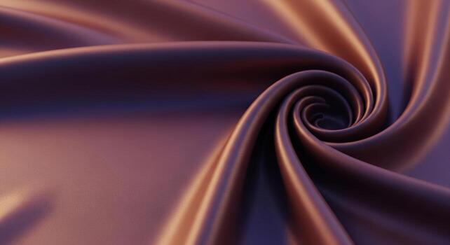 A close up of a purple fabric with a swirl photo