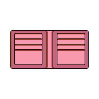 illustration of A Empty Wallet vector