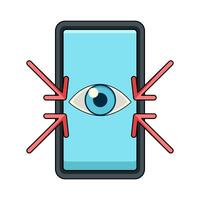 illustration of Illiteracy vector