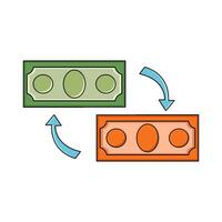 illustration of Wire Transfer vector