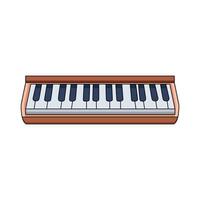 illustration of Piano instrument vector