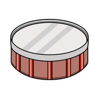 illustration of A Snare Drum vector
