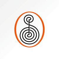 initial S font line motif pattern aesthetic artwork vector