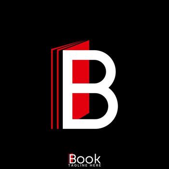 letter B font sans serif sheet paper file layer vector