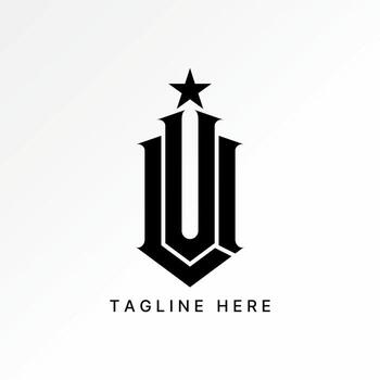 inicial Luis o lvi fuente línea gótico proteger vector