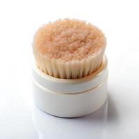 Lip Scrub Brush Photo on White Background