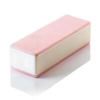Nail Buffer Block Photo on White Background