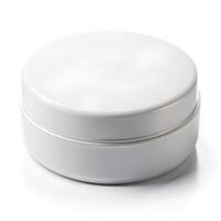 Toner Pad Container Photo on White Background