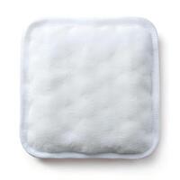 Plain Cold Compress Pad Photo on White Background