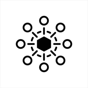 Solid icon node vector