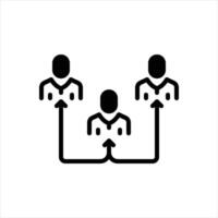 Solid icon interaction vector