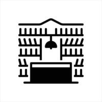 Solid icon library vector