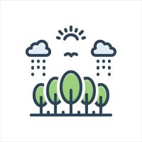 color icon natural vector
