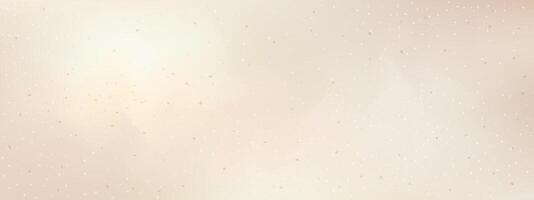Seamless cream paper texture with soft grain and scattered speckles. recycled craft background with natural particles, dust, and fiber. Suitable for eco or retro design. vector