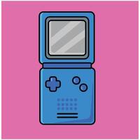 Game Console Vintage Illustration vector
