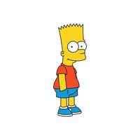 Bart The Simpsons vector