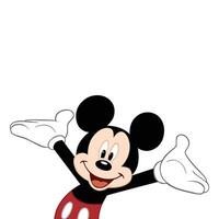 mickey welcome funny vector
