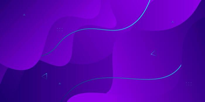Abstract minimal wave background with dynamic dark purple color design. Simple geometric blue line shape pattern. Eps10 vector