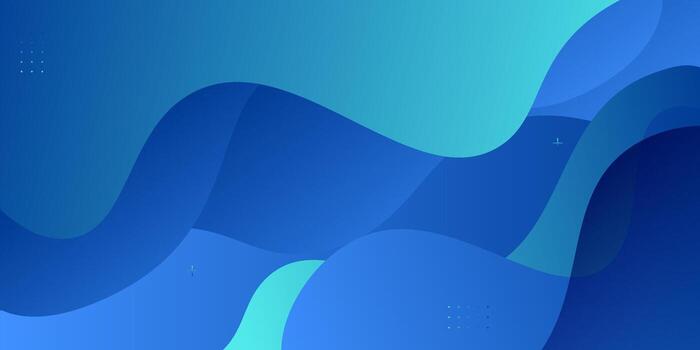 Abstract colorful wave blue gradient background. Simple and elegant banner background. Eps10 vector