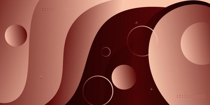 resumen rojo degradado ola bandera antecedentes. de moda ola fluido forma modelo diseño. eps10 vector