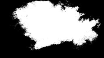 Abstract grunge texture with grain, blurred noise, and ink splatter. Black and white rough background illustration. vector