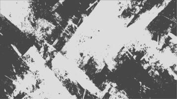Grunge abstract texture in black and white with distressed pattern. Modern high-contrast background, illustration with rough surface and design. vector