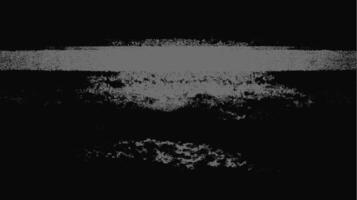 VHS static texture with grain and monochrome noise. Black and white grunge stripe background illustration. vector