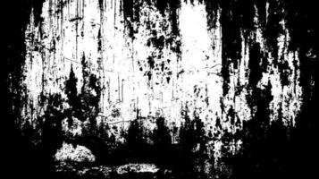 Grunge texture with abstract black and white pattern. Distressed wall style in vintage illustration. vector