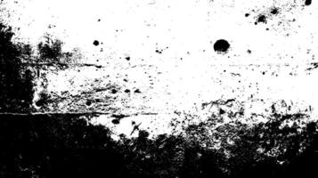 Grunge concrete wall texture with rough grain and splatter. High-contrast black and white illustration. vector