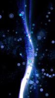 Abstraction of virtual futuristic blue waves creating a nice calming background. video