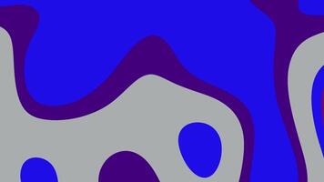 Abstract Blue Gray Waves Pattern video