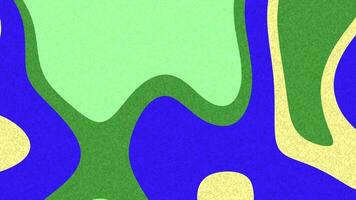 Abstract Blue Green Yellow Wavy Background Texture video