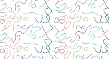 A colorful pattern with a bunch of lines vector