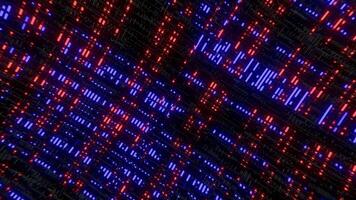 rutnät svalla binär puls matris slinga video