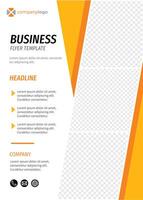 Professional Corporate Flyer Template Modern Business Marketing Vect Illustration vector