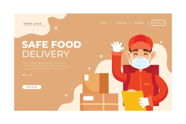Electric Vehicle Futuristic Art Character Website Landing Page Vect. Illustratio