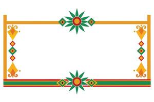 Vibrant Festive Mexican-Style Border Design A Cheerful and Colorful Frame for Celebrations - Professional digital artwork with vibrant colors and detailed composition vector