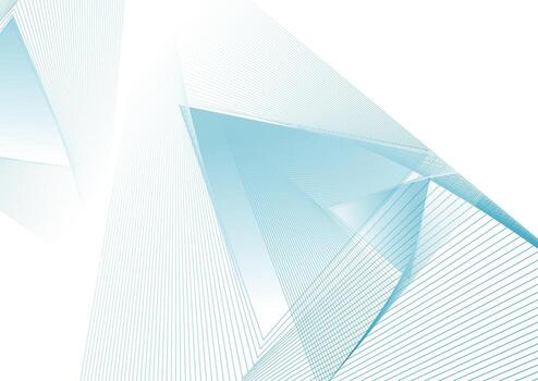 Bright triangular lines technology futuristic background vector