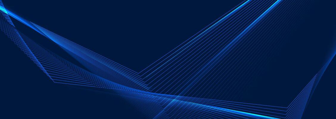 Blue minimal glow lines abstract futuristic tech background