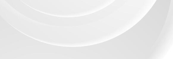 Abstract white smooth glossy waves elegant background vector