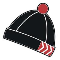 Warm Christmas Cap Illustration vector